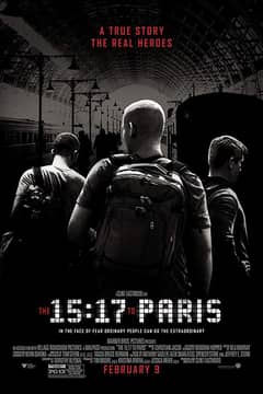 15:17 to Paris, The cover