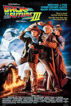 Back to the Future Part III cover