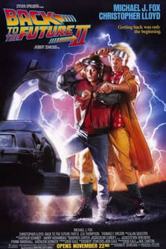 Back to the Future Part II cover