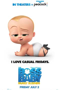 Boss Baby: Family Business, The cover