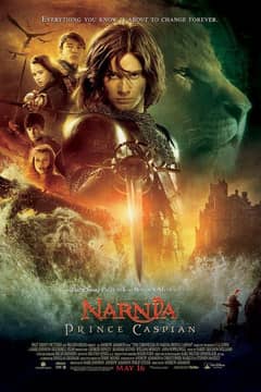 Chronicles of Narnia: Prince Caspian, The cover
