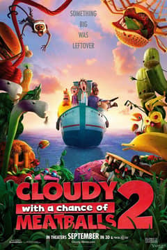 Cloudy with a Chance of Meatballs 2 cover