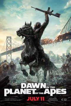Dawn of the Planet of the Apes cover