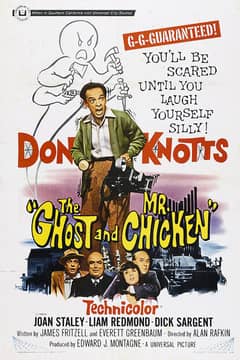 Ghost and Mr. Chicken, The cover