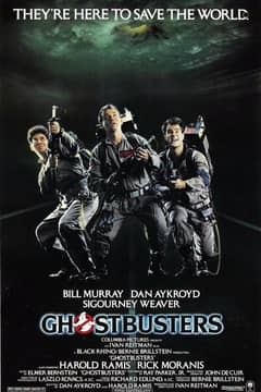 Ghostbusters (1984) cover