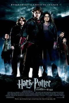 Harry Potter 4: the Goblet of Fire cover