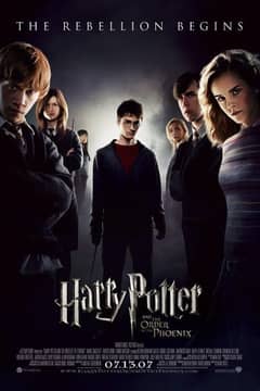 Harry Potter 5: the Order of the Phoenix cover