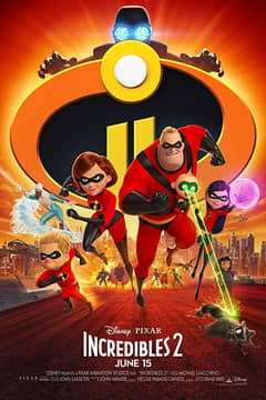 Incredibles 2 cover