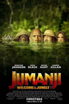 Jumanji: Welcome to the Jungle cover