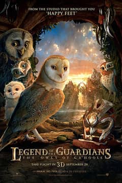 Legend of the Guardians: Owls/Ga'Hoole cover