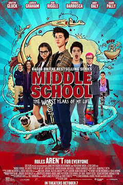 Middle School: The Worst Years of My Life cover