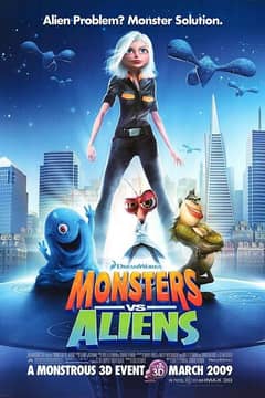 Monsters vs Aliens cover