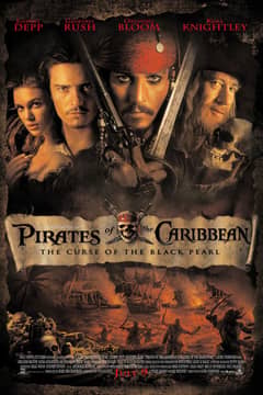 Pirates of the Caribbean 1: Curse of the Black Pearl cover