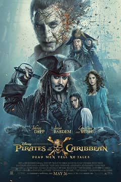 Pirates of the Caribbean 5: Dead Men Tell No Tales cover