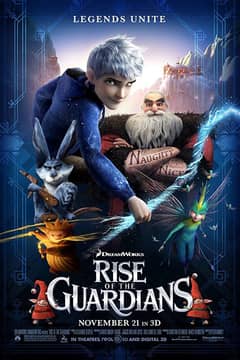Rise of the Guardians cover