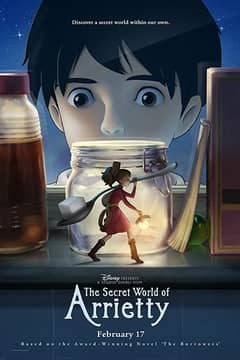 Secret World of Arrietty, The cover