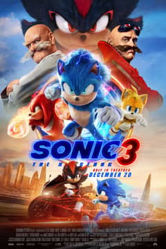 Sonic the Hedgehog 3 cover