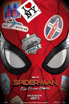 Spider-Man: Far from Home cover