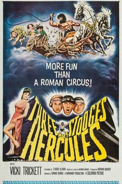Three Stooges Meet Hercules, The cover