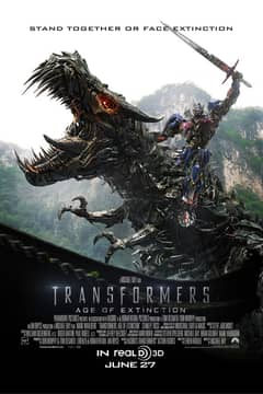 Transformers: Age of Extinction cover