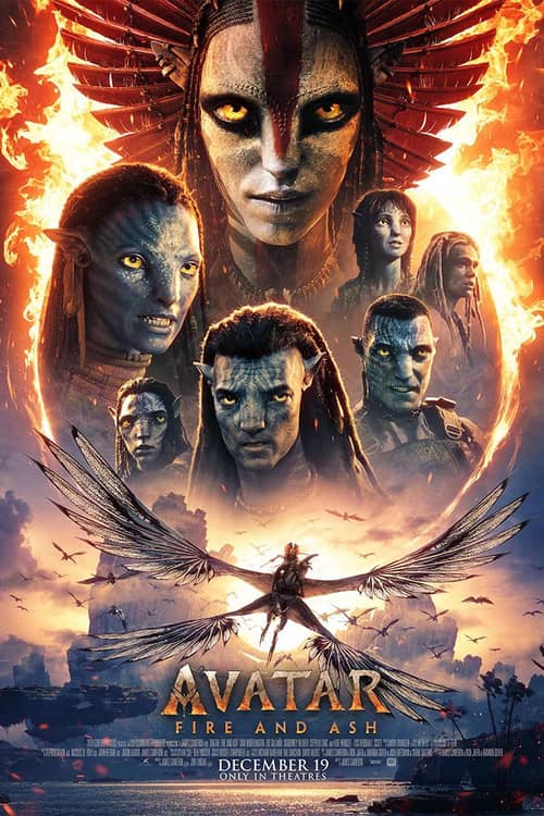 Avatar: Fire and Ash cover