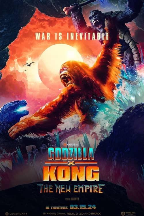 Godzilla x Kong: The New Empire cover