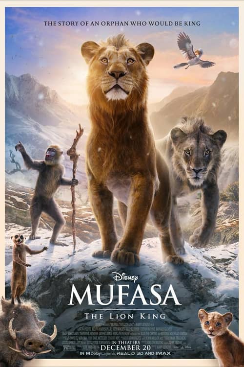 Mufasa: The Lion King cover